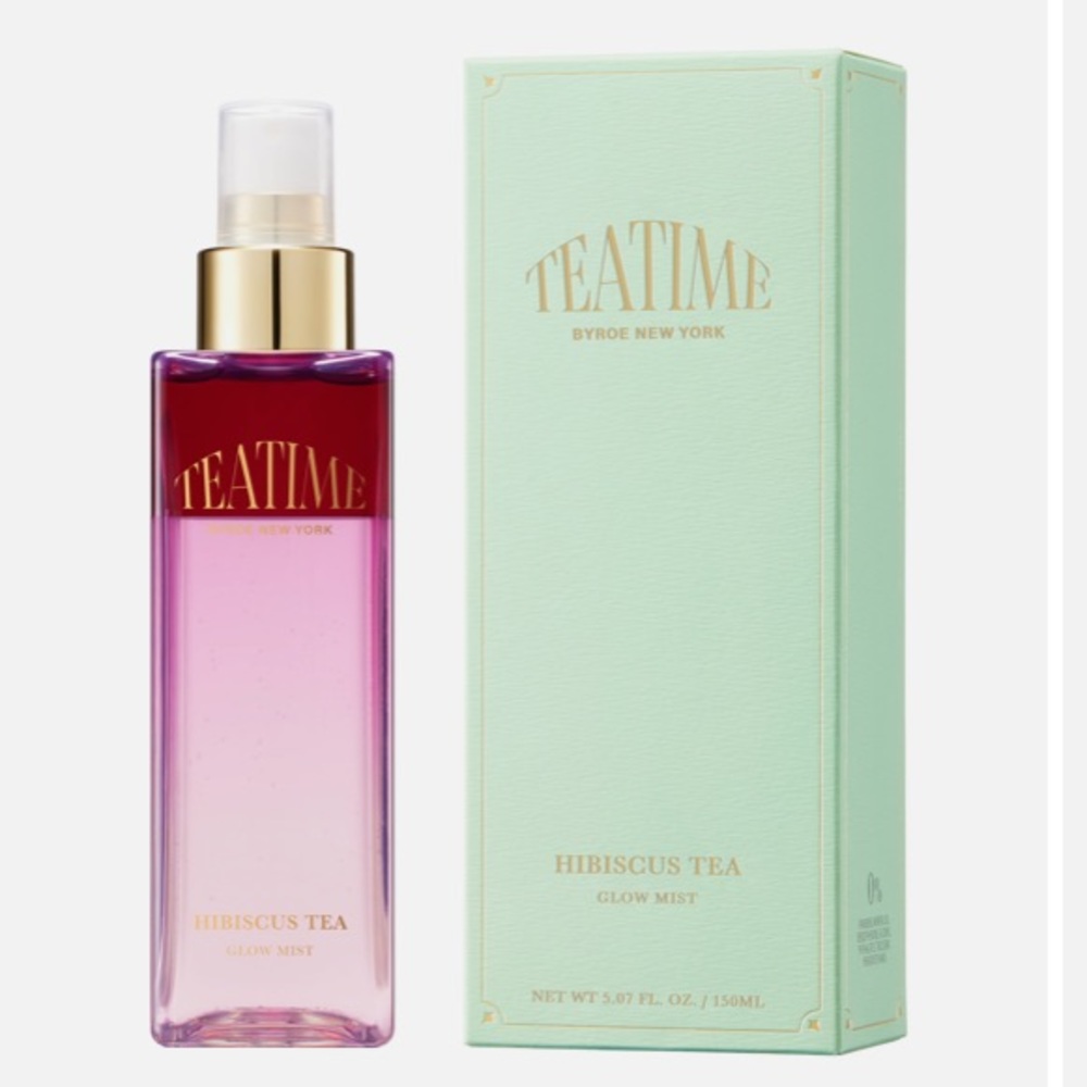 Byroe Hibiscus Tea Face Glow Mist Spray BNIB